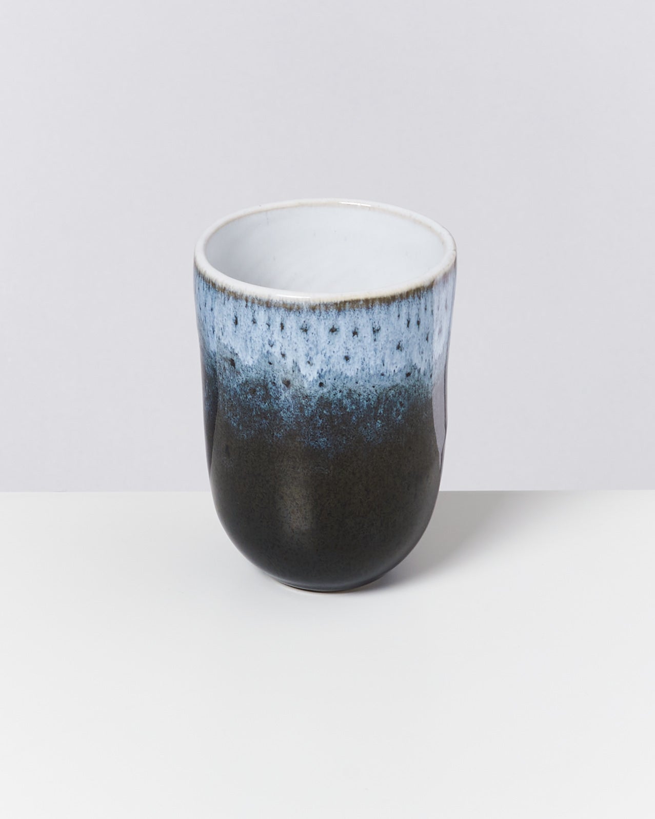 Large Schwarzblau Ceramic Cup Set of Six