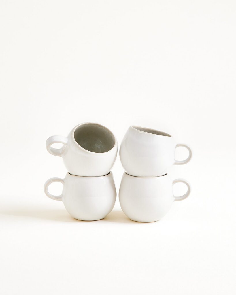 Everyday Classic Gray Espresso Cup Set of Four
