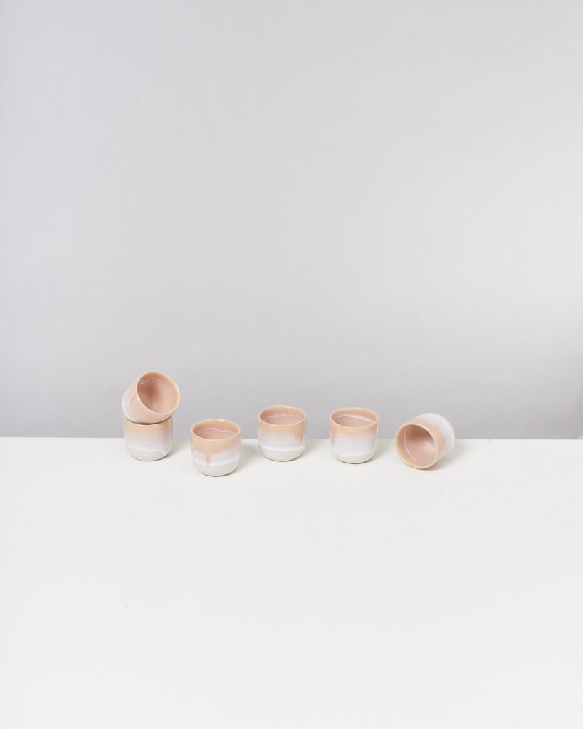 Everyday Apricot Espresso Cup Set of Six