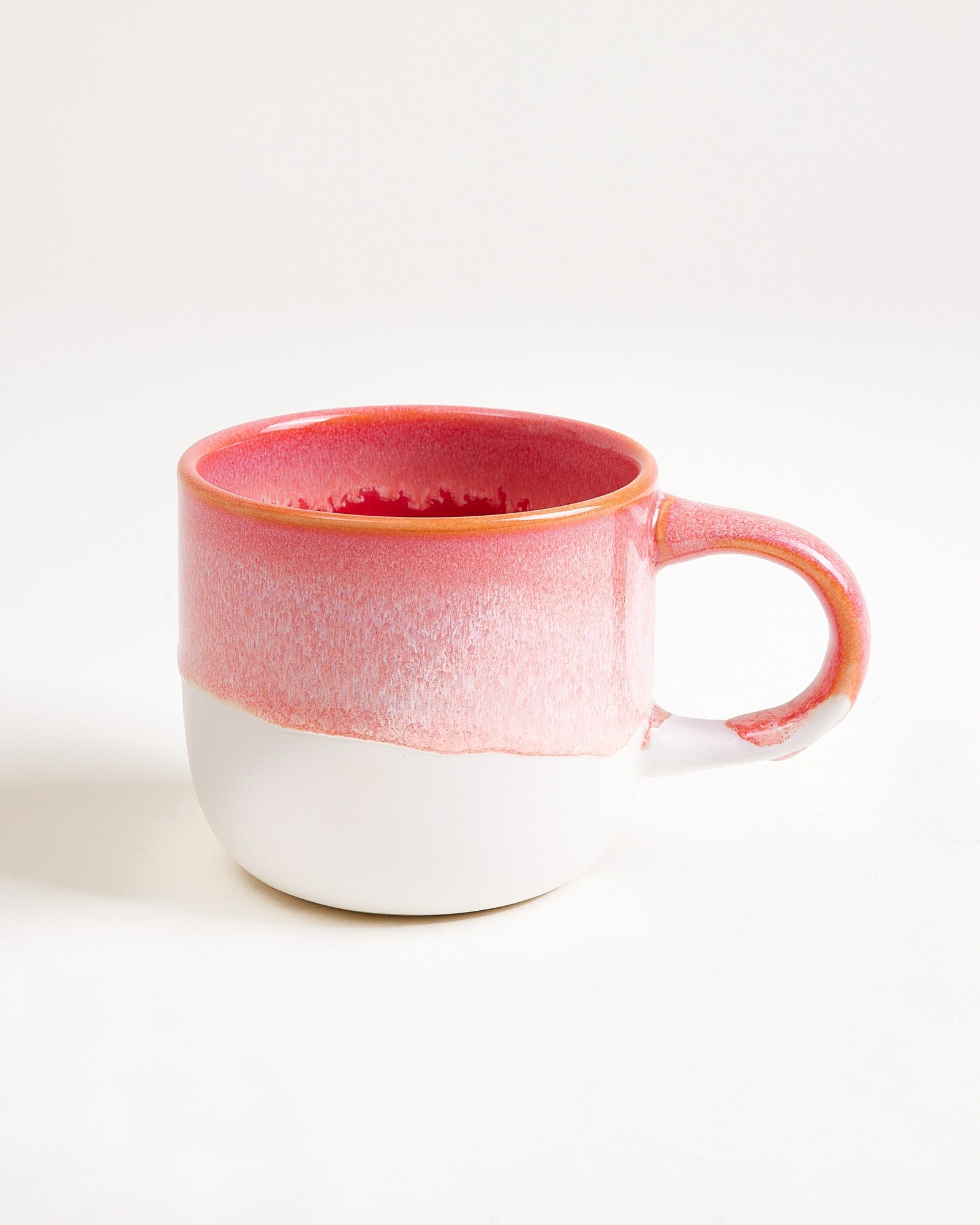 Large Sunrise Blossom Mix Ceramic Mug Set of Four