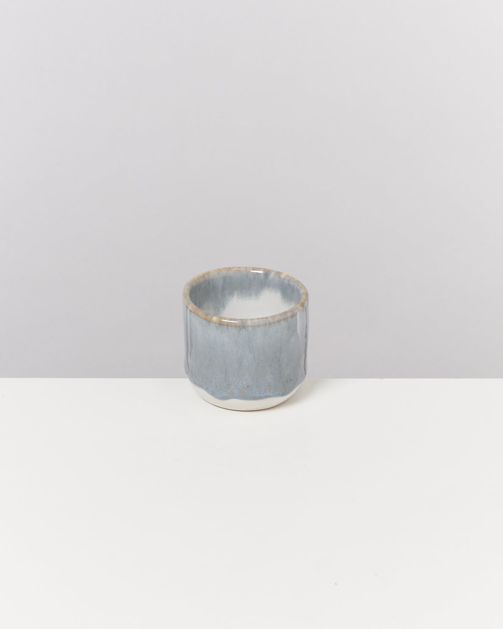 Everyday Gray Blue Espresso Cup Set of Four