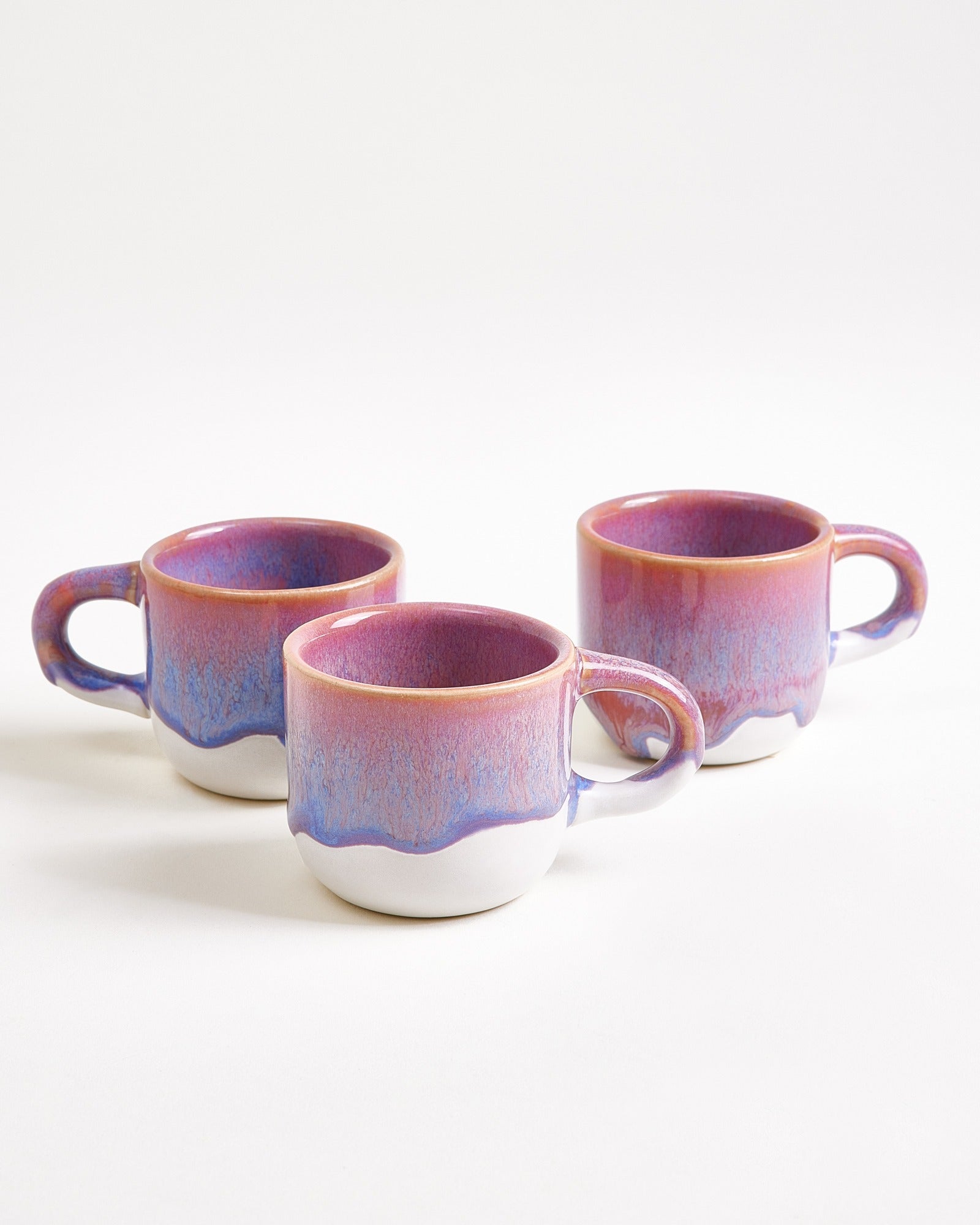 Everyday Rounded Lilac Espresso Cup Set of Four