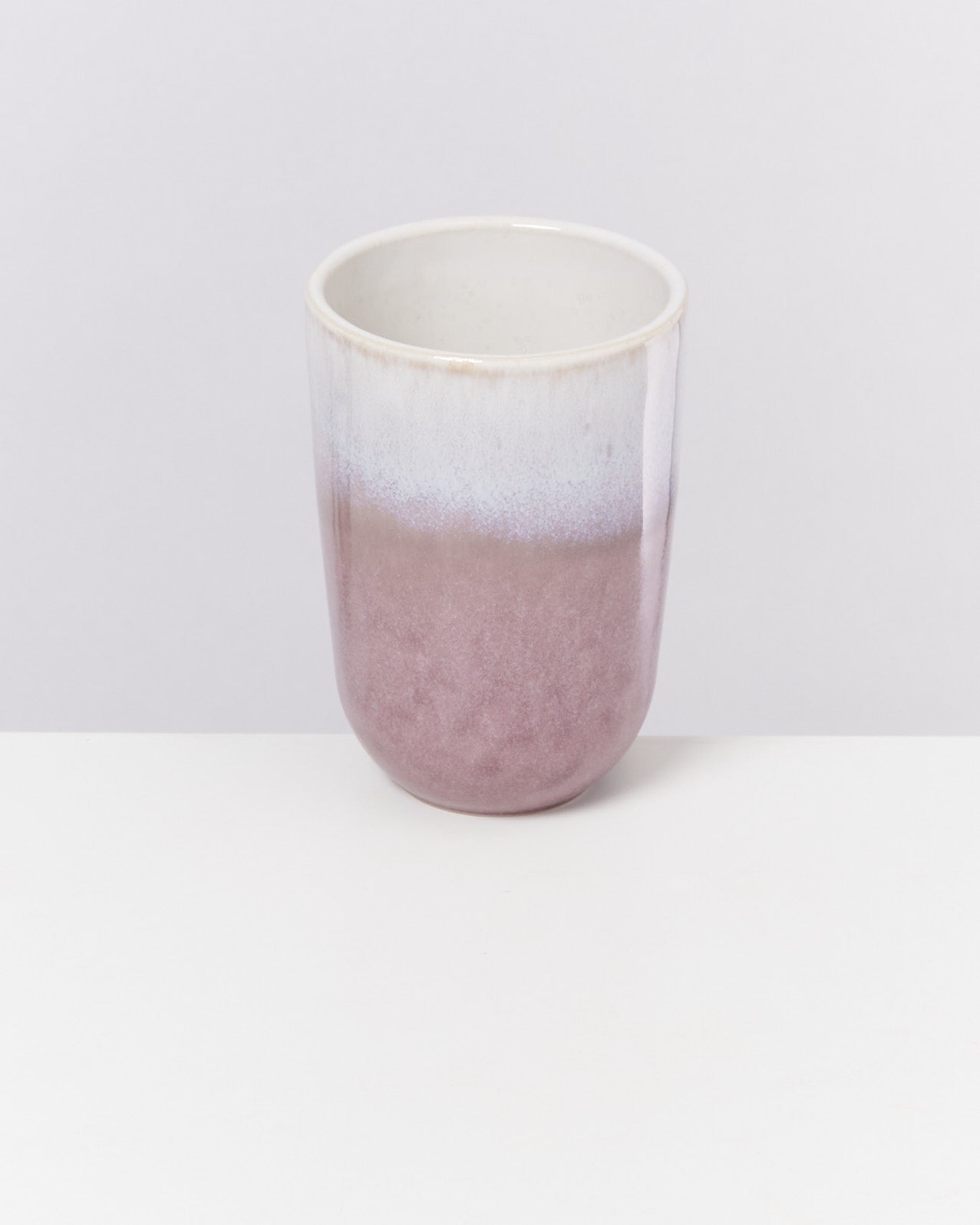 Large Flieder Ceramic Cup Set of Six