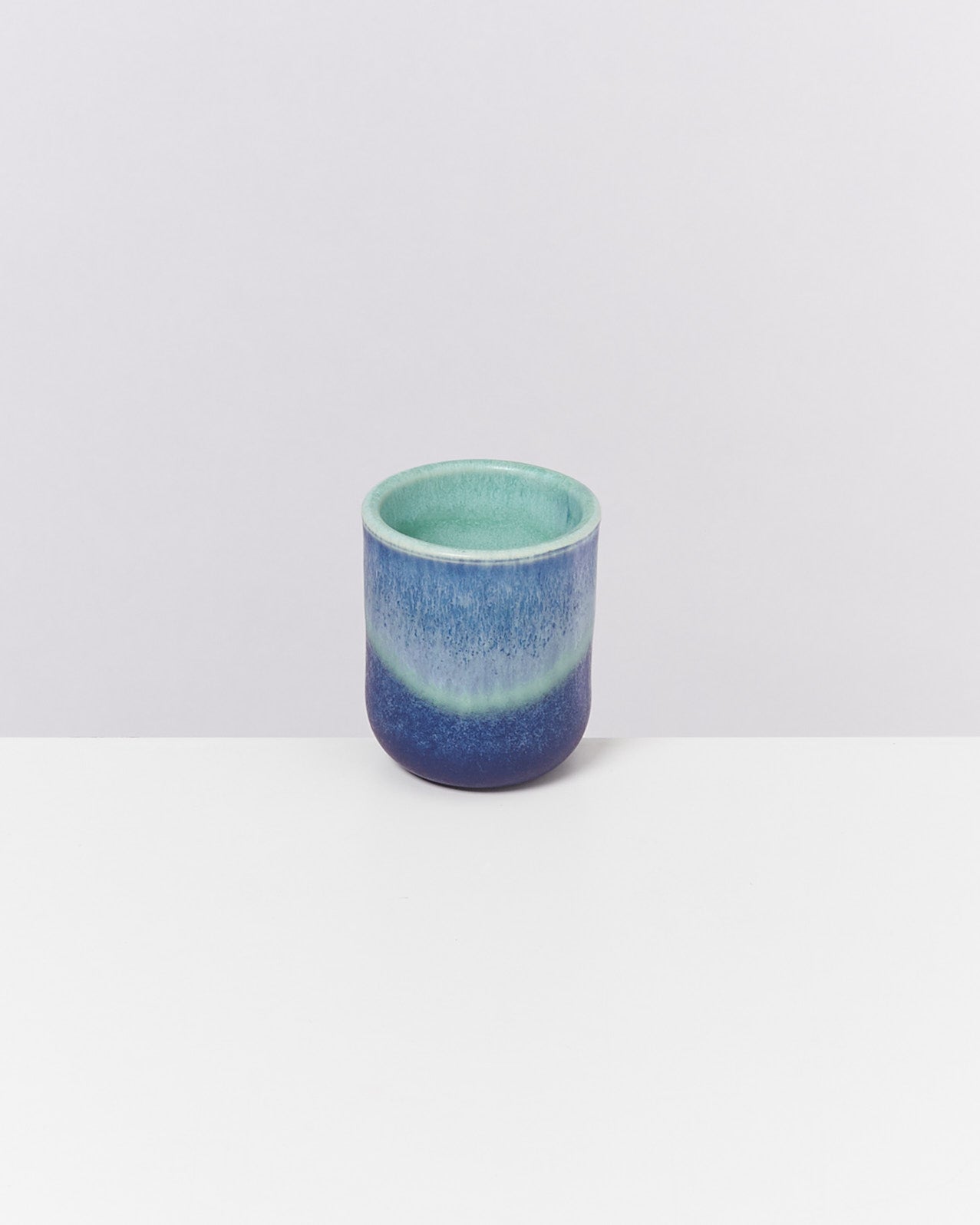 Everyday Turquoise Deep Blue Espresso Cup Set of Four