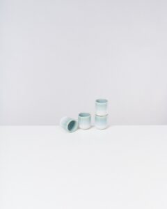 Everyday Mint White Espresso Cup Set of Four