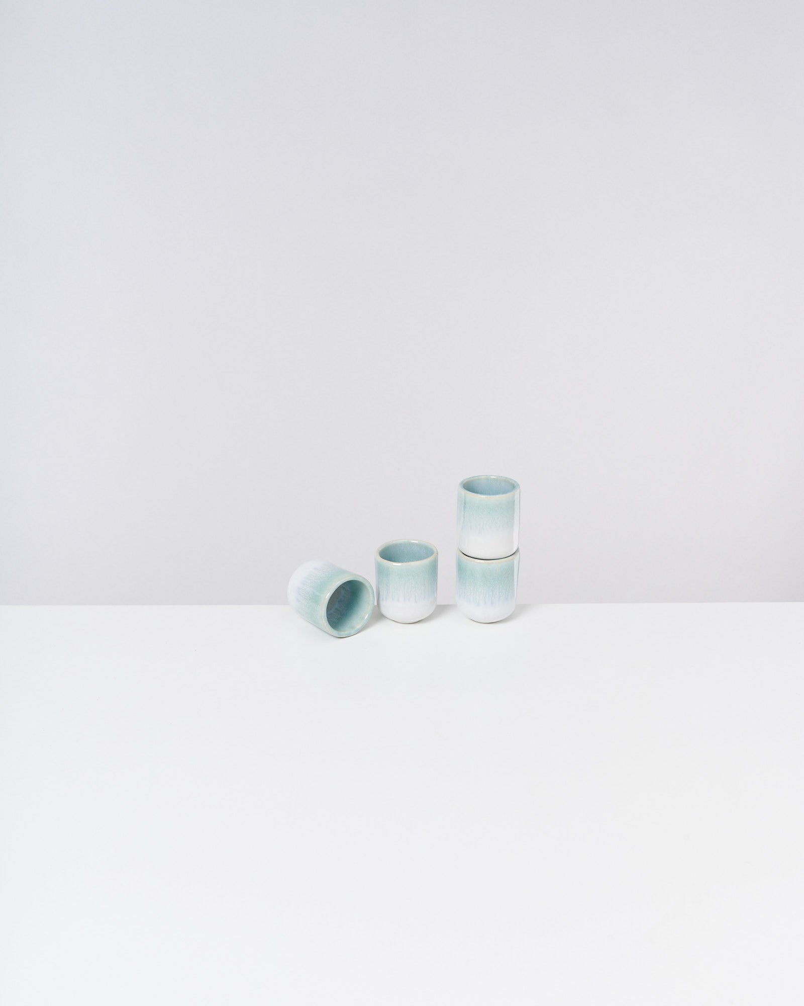 Everyday Mint White Espresso Cup Set of Four